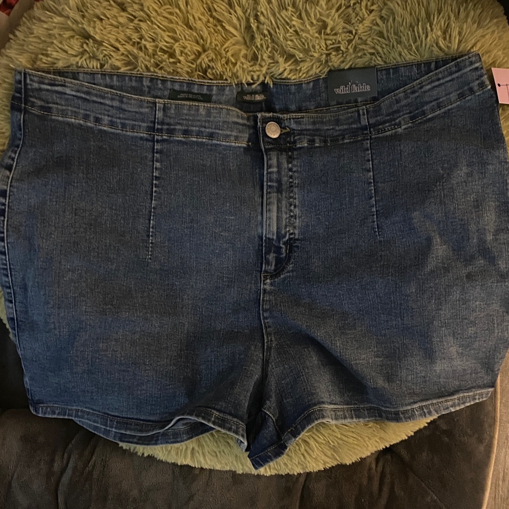 Wild Fable Dark Blue Jean Shorts